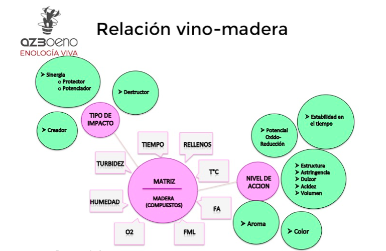 Relació vi - fusta